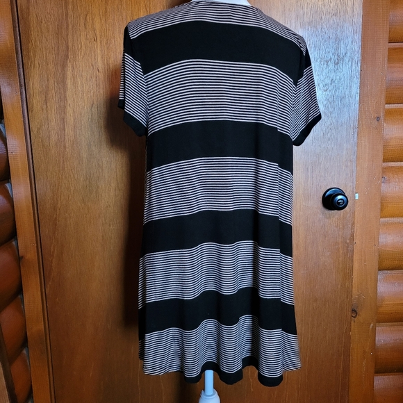 Cable and Gauge Women's Pullover Top Short Sleeves Sz XL - Picture 2 of 6